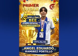 Estudiante del CBTIS gana concurso estatal con sobresaliente participación