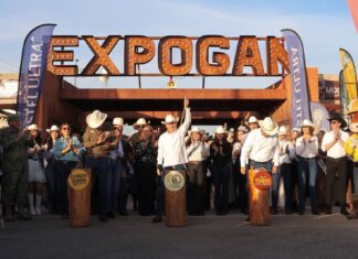 Gobernador Durazo inaugura ExpoGan 2026
