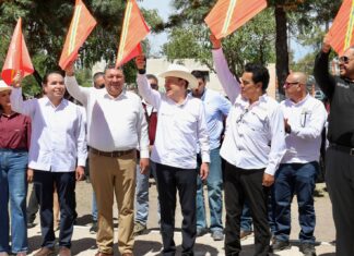 Inicia Durazo en Ímuris importante inversión carretera