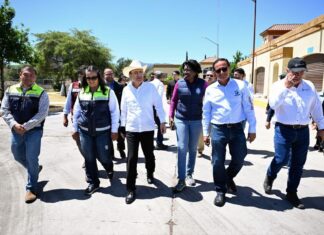 Gobernador arranca programa de saneamiento de agua en Nogales