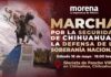 Morena convoca a marcha en Chihuahua por la paz, seguridad y soberanía