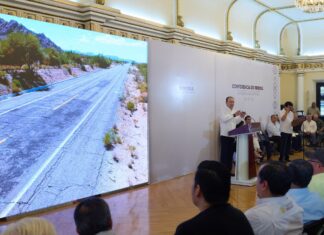 Obra de reparación de carretera a Ímuris durará 4 o 5 meses