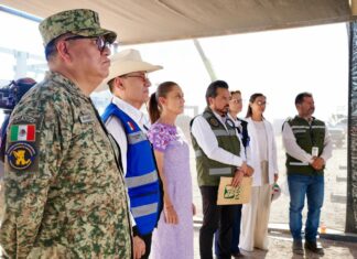 Supervisan Durazo y Sheinbaum nuevo Hospital del IMSS en SLRC
