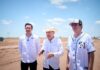 Supervisa Durazo construcción de Viviendas del Bienestar en Navojoa