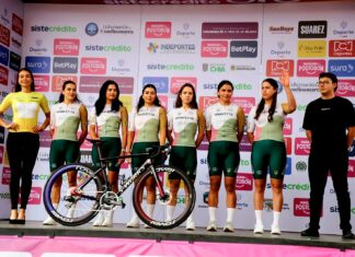 Ciclista cananense sufre grave accidente en competencia en Colombia