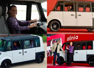 PRESIDENTA CLAUDIA SHEINBAUM PRESENTA EL VEHÍCULO ELÉCTRICO OLINIA