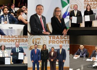 Cooperación binacional con Plenaria de la Comisión Sonora-EUA