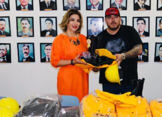 Alcaldesa entrega equipamiento a Brigada Rural de CONAFOR