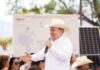 Gobernador lleva energía solar a hogares, reduce hasta 70% recibo