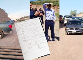Rancheros bloquean paso a Mina Milpillas por afectaciones tras derrame