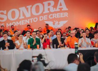 La Fuerza Naranja invita a Sonora a creer, Colosio sin definirse
