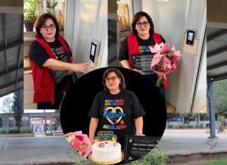 CBTIS No. 106 reconoce 39 años de trayectoria y dedicación de maestra