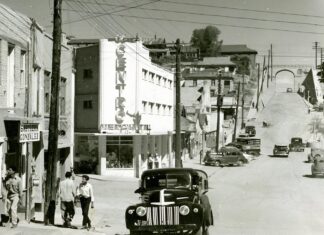 Antes Main Street, hoy la Av. Juárez de Cananea
