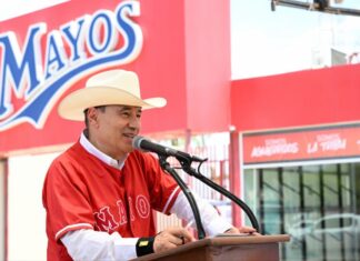 Anuncia Durazo que Estadio Mayos se inaugura el 30 de octubre