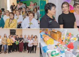 Esmeralda González reconoce a integrantes de INAPAM en exposición