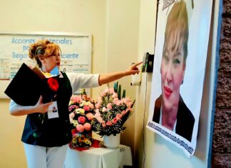 Se despide apreciada enfermera Irma Lorena Miranda Sánchez.